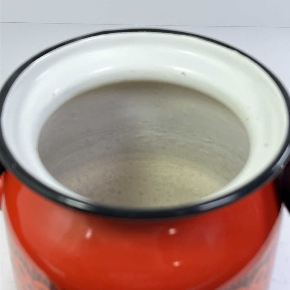 Enamel Kettle Finel Kaj Franck Arabia "Kehrä" Coffee /Tea Pot Finland **READ - Picture 8 of 16